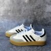 Adidas Sambas blancas plataforma